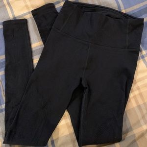 Lululemon patterned cut out leggings